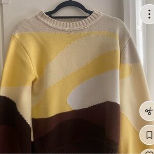 House of Sunny Cream Knit Sweater